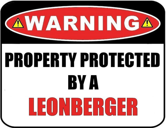 Funny Leonberger Dog Sign – Laminated 11.5″ x 9″ Wall Decor