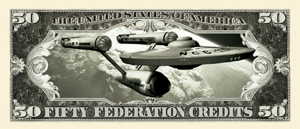 Novelty Million Dollar Bill – Star Trek Million Dollar Bill
